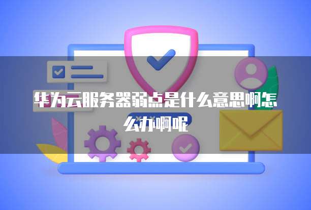 华为云服务器弱点是什么意思啊怎么办啊呢