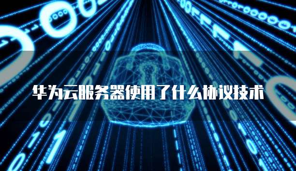 华为云服务器使用了什么协议技术