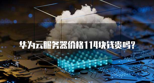 华为云服务器价格114块钱贵吗？