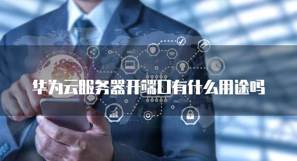 华为云服务器开端口有什么用途吗