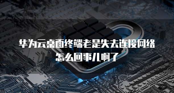 华为云桌面终端老是失去连接网络怎么回事儿啊了