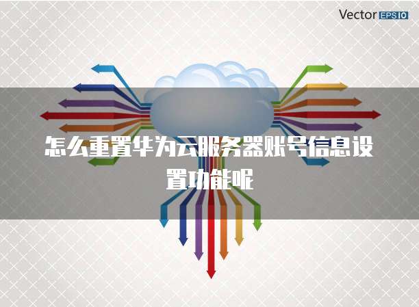 怎么重置华为云服务器账号信息设置功能呢