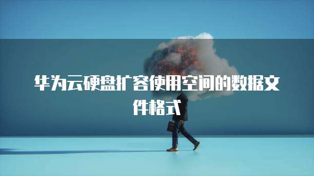 华为云硬盘扩容使用空间的数据文件格式