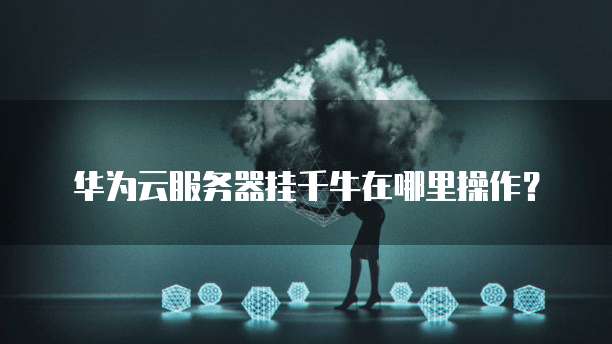 华为云服务器挂千牛在哪里操作?