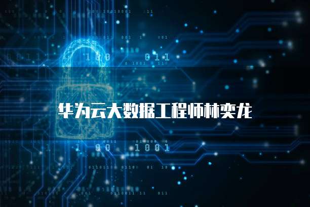 华为云大数据工程师林奕龙