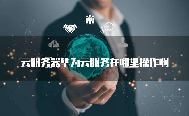 云服务器华为云服务在哪里操作啊