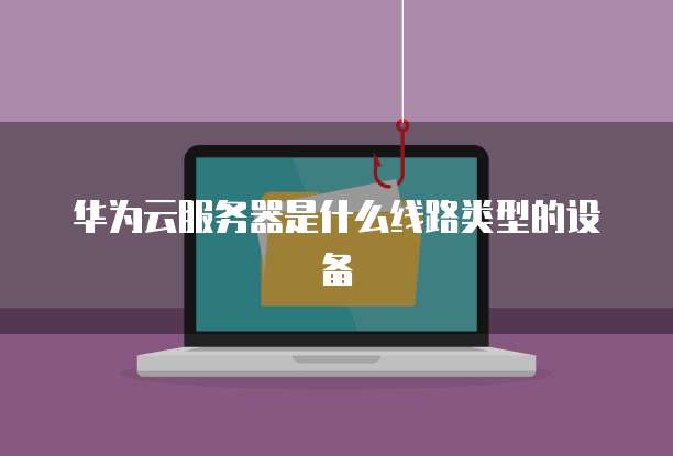 华为云服务器是什么线路类型的设备