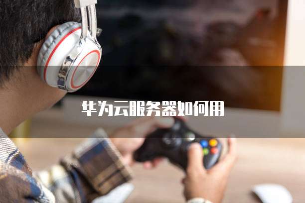 华为云服务器如何用