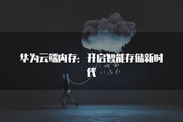 华为云端内存：开启智能存储新时代