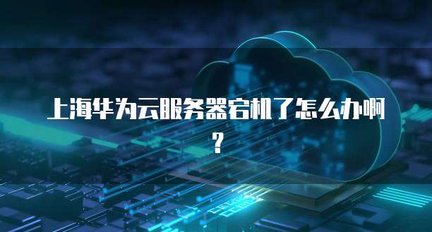 上海华为云服务器宕机了怎么办啊？