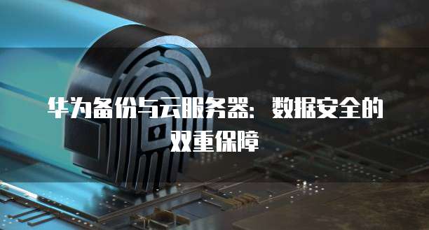 华为备份与云服务器：数据安全的双重保障