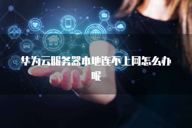 华为云服务器本地连不上网怎么办呢