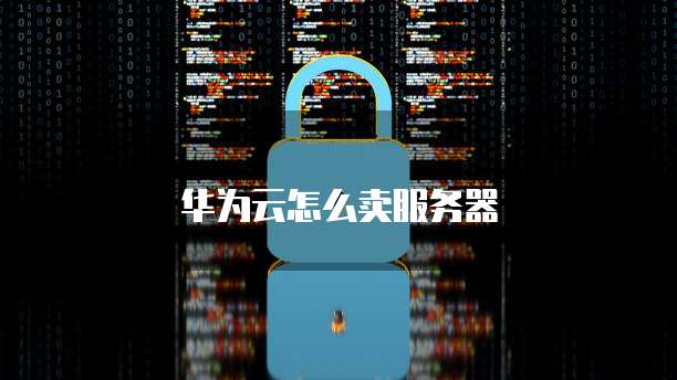 华为云怎么卖服务器
