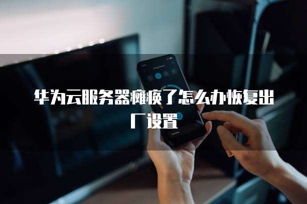 华为云服务器瘫痪了怎么办恢复出厂设置