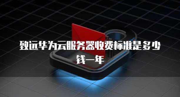 致远华为云服务器收费标准是多少钱一年