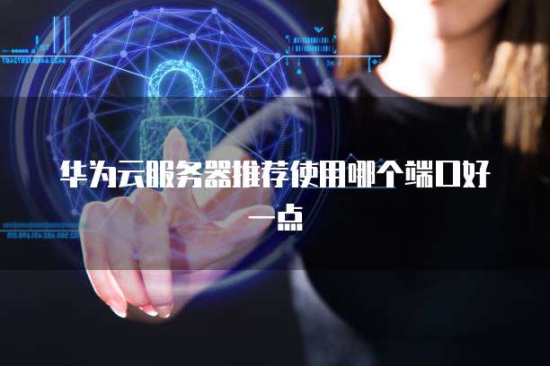 华为云服务器推荐使用哪个端口好一点