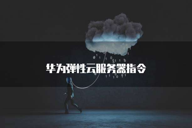 华为弹性云服务器指令