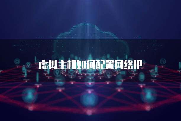 虚拟主机如何配置网络IP