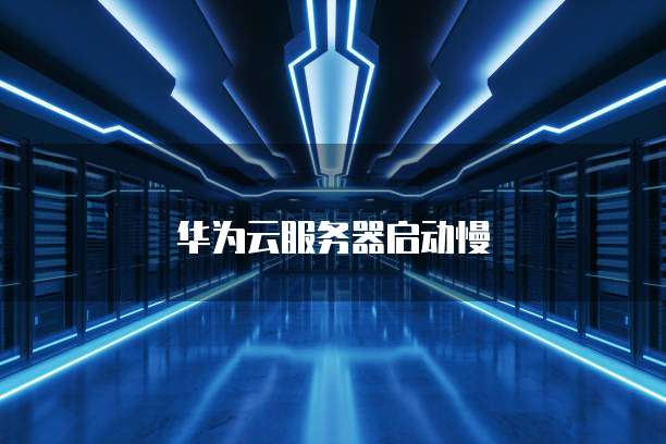 华为云服务器启动慢