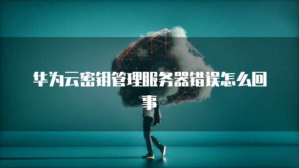 华为云密钥管理服务器错误怎么回事