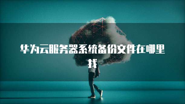 华为云服务器系统备份文件在哪里找