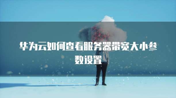 华为云如何查看服务器带宽大小参数设置