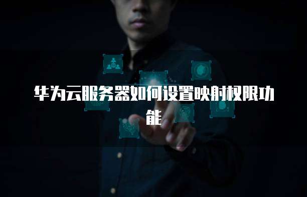 华为云服务器如何设置映射权限功能