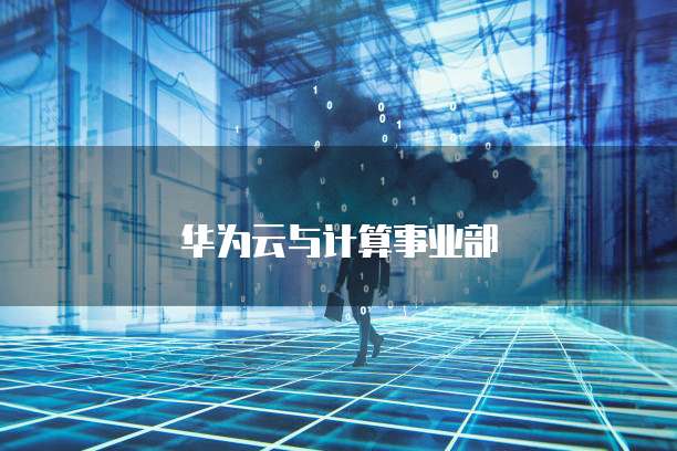 华为云与计算事业部