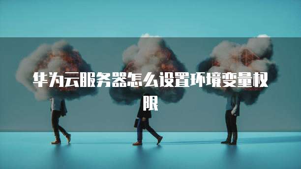 华为云服务器怎么设置环境变量权限