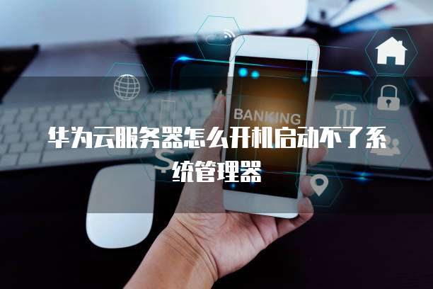 华为云服务器怎么开机启动不了系统管理器