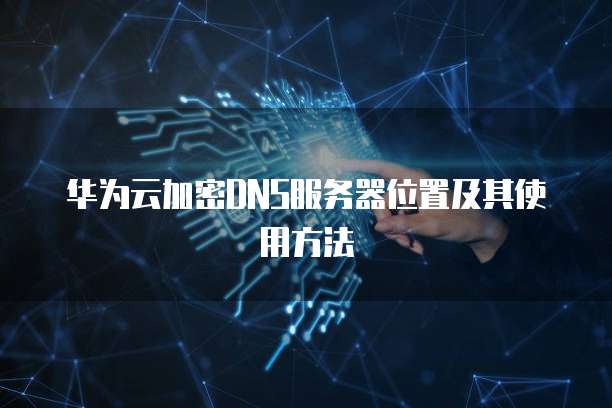 华为云加密DNS服务器位置及其使用方法