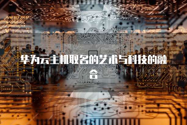 华为云主机取名的艺术与科技的融合