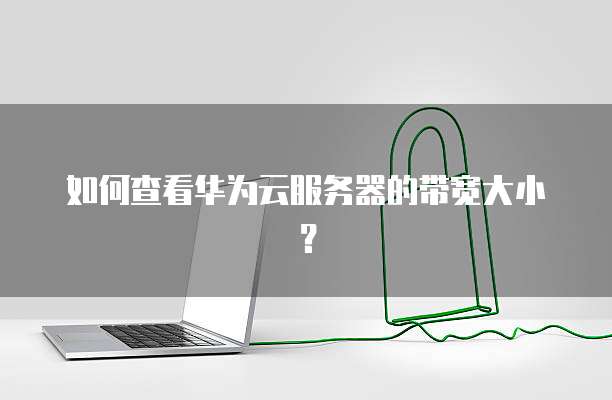 如何查看华为云服务器的带宽大小？