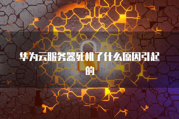 华为云服务器死机了什么原因引起的