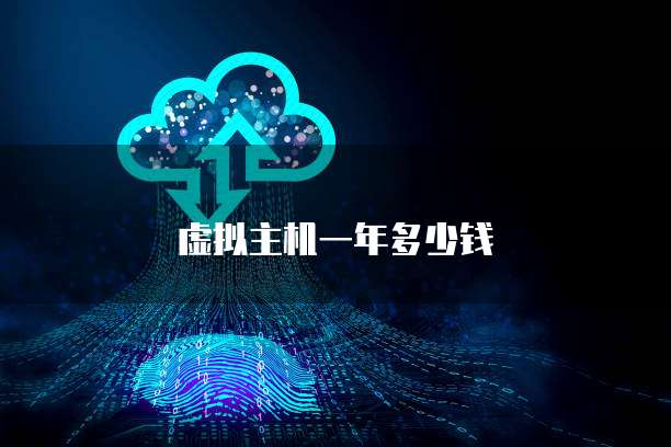 虚拟主机一年多少钱