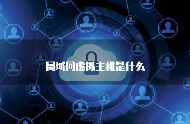 局域网虚拟主机是什么