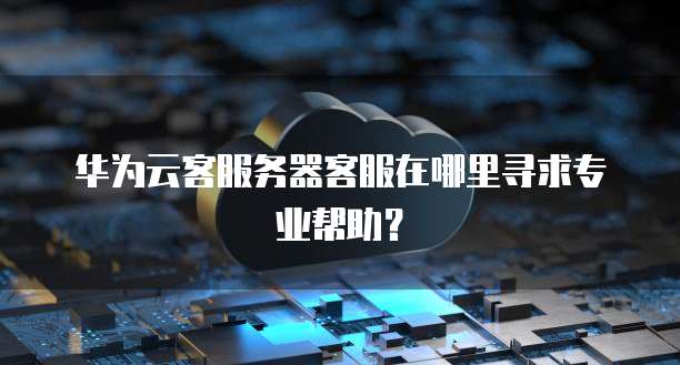 华为云客服务器客服在哪里寻求专业帮助？