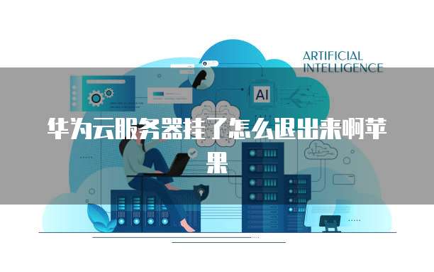 华为云服务器挂了怎么退出来啊苹果
