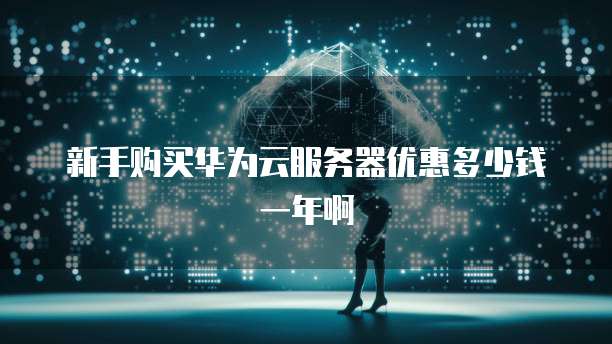 新手购买华为云服务器优惠多少钱一年啊