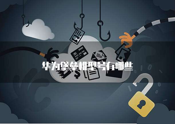 华为堡垒机型号有哪些