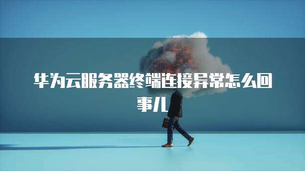 华为云服务器终端连接异常怎么回事儿
