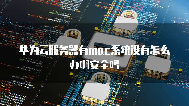 华为云服务器有mac系统没有怎么办啊安全吗