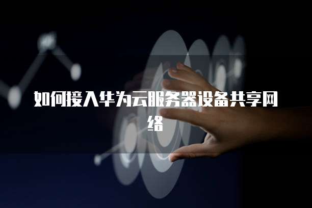 如何接入华为云服务器设备共享网络