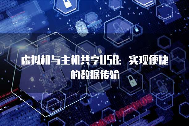 虚拟机与主机共享USB：实现便捷的数据传输