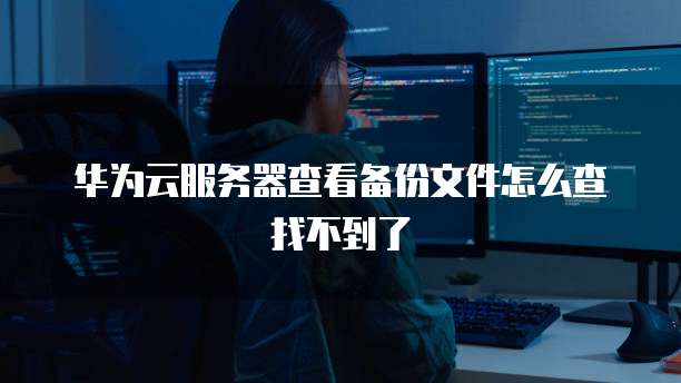 华为云服务器查看备份文件怎么查找不到了