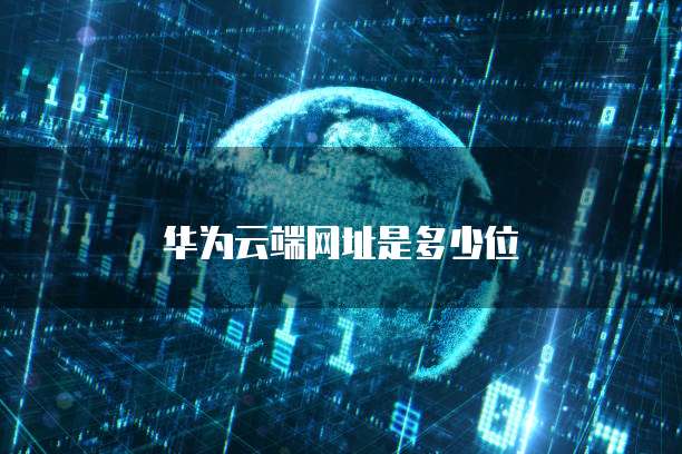 华为云端网址是多少位
