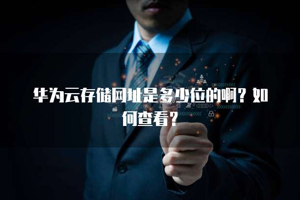 华为云存储网址是多少位的啊？如何查看？