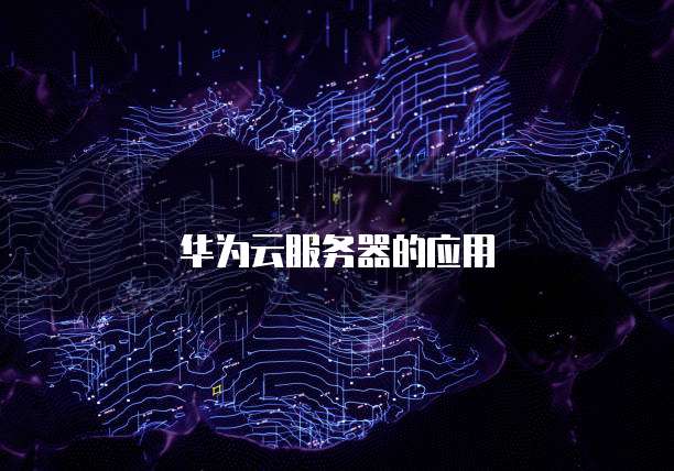华为云服务器的应用