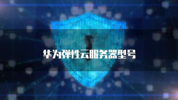 华为弹性云服务器型号