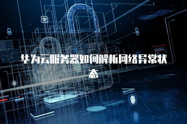 华为云服务器如何解析网络异常状态